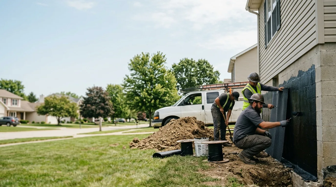 Basement Waterproofing in Indiana near me